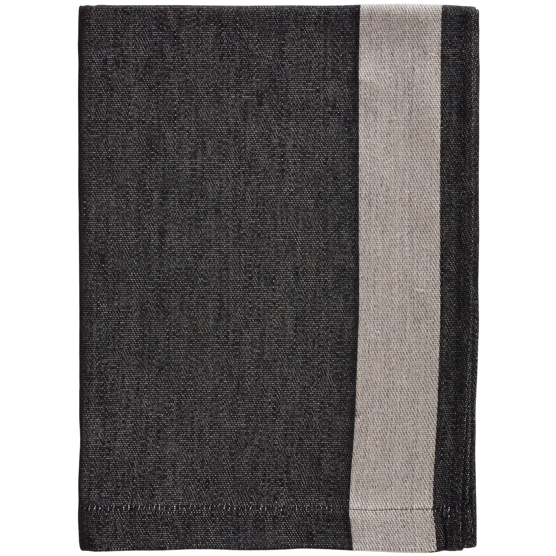 BATH TOWEL HELMUT <br />black / gray