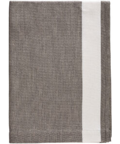 BATH TOWEL HELMUT <br />gray / white