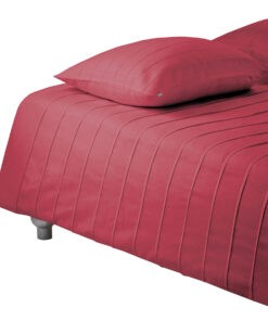 BED COVER IRIS –tango red