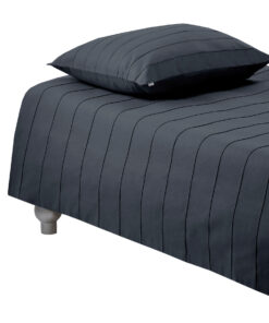 PILLOWCASE IRIS <br />asphalt gray