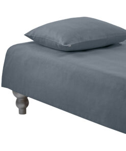 PILLOWCASE PLAIN <br />quicksilver gray