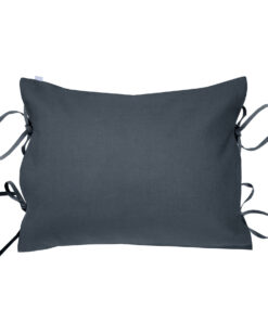 PILLOWCASE OSCAR <br />asphalt gray
