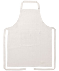 APRON –natural white