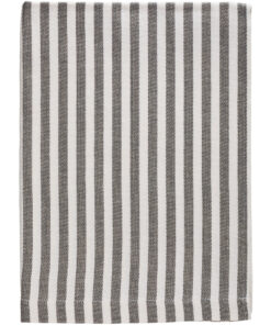 BATH TOWEL STRIPE <br />gray / white