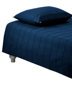 PILLOWCASE IRIS –dark blue