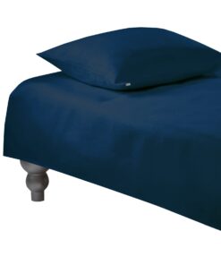 DUVET COVER PLAIN dark blue