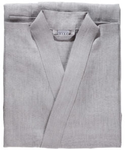 BATHROBE PLAIN <br />light gray