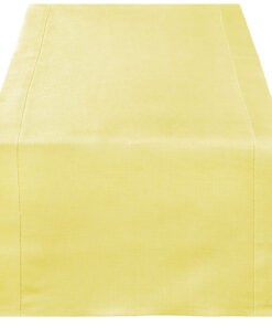 TABLE RUNNER –pastel yellow