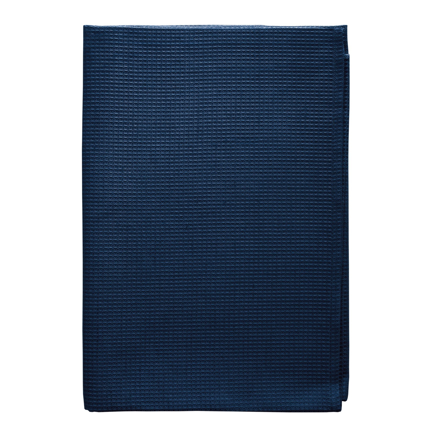 BATH TOWEL WAFFLE –dark blue