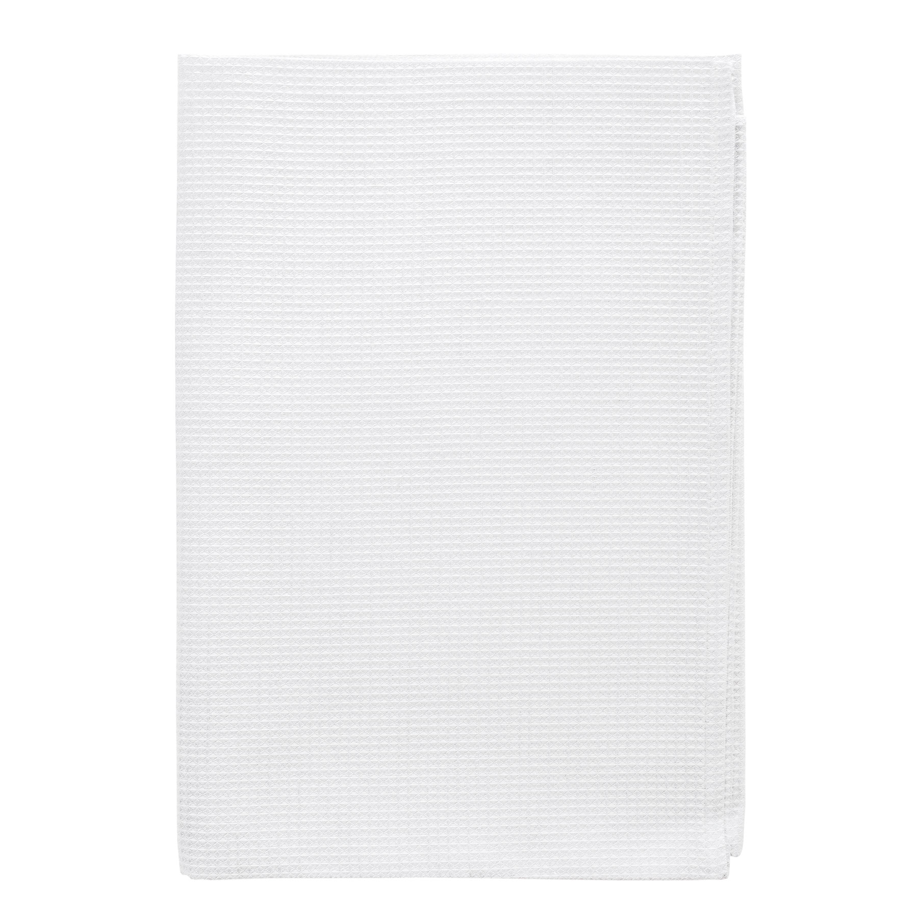 BATH TOWEL –soft waffle –white