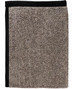 BATH TOWEL TERRY –natural / black