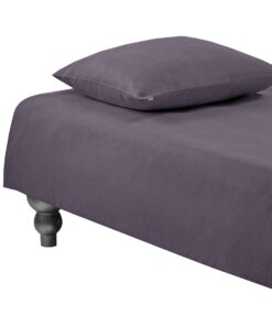 DUVET COVER PLAIN –purple sage
