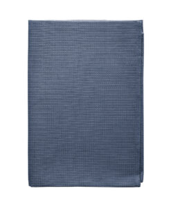 BATH TOWEL –soft waffle –moonlight blue