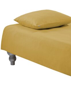 PILLOWCASE PLAIN –chinese yellow