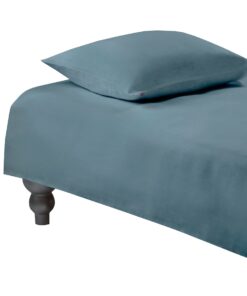 PILLOWCASE PLAIN –moonlight blue