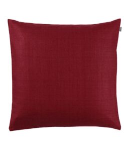 CUSHION COVER PLAIN <br />christmas red 2020