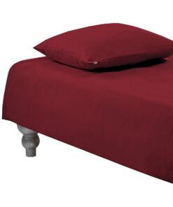 DUVET COVER PLAIN –chili pepper