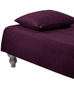 PILLOWCASE PLAIN –dark purple