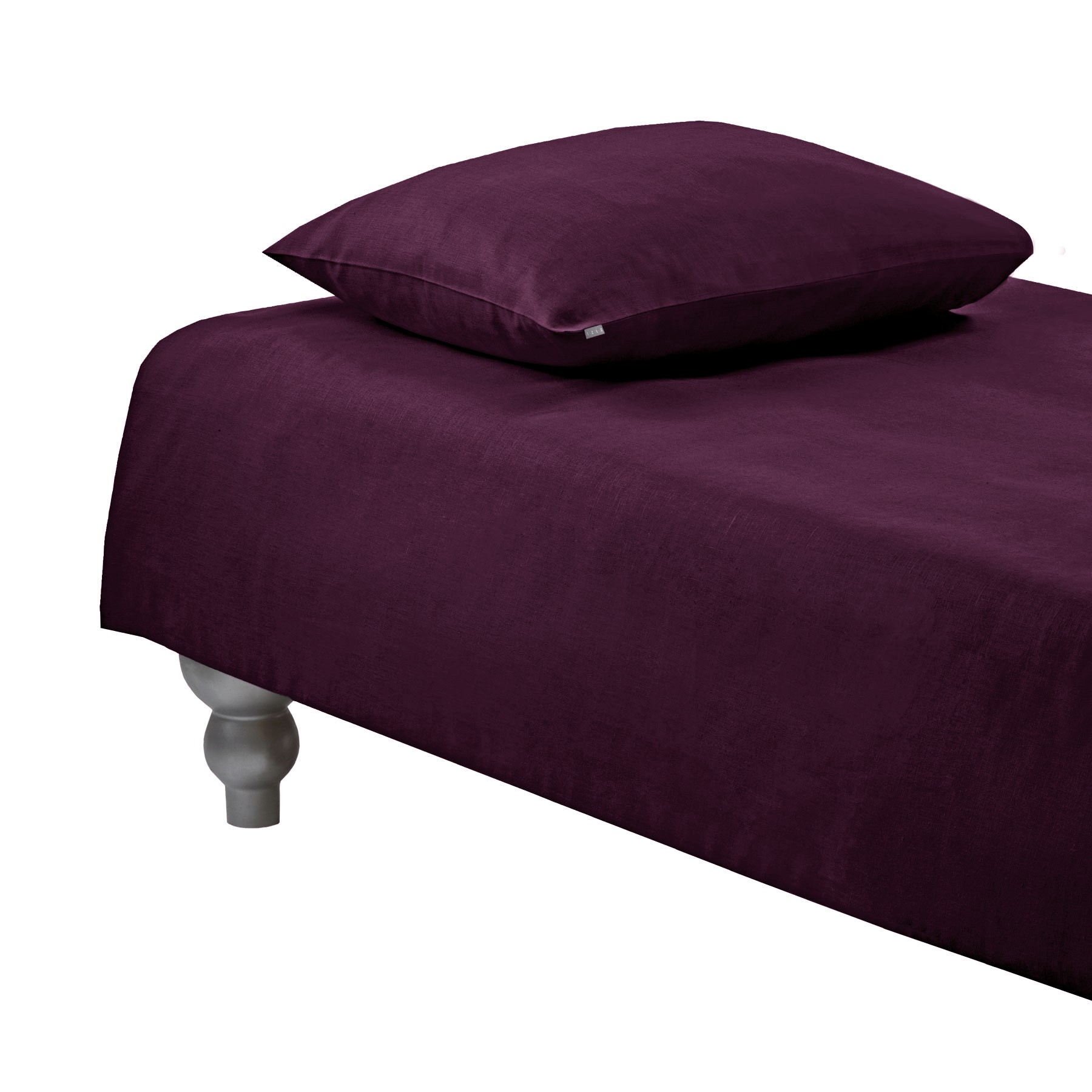 PILLOWCASE PLAIN –dark purple